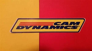 RARO ADESIVO FINESTRA VINTAGE ANNI 70-80 "CAM DYNAMIC" 6x1 1/4" NHRA DRAG RACING - Foto 1 di 1