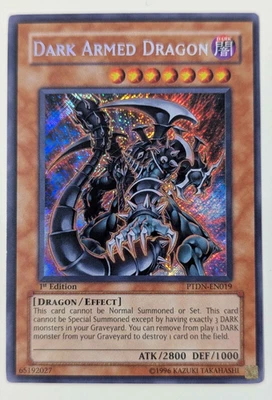 Yu-Gi-Oh Dark Armed Dragon PTDN-EN019 Phantom Darkness 1st Edition  - Image 1 of 2