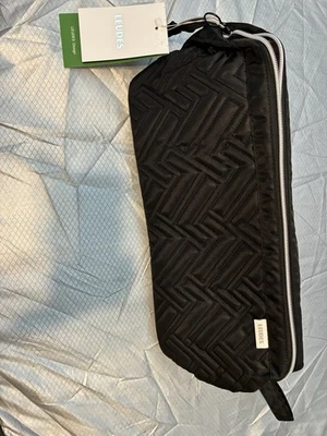 Leudes Travel Bag Large Capacity Black Nylon Lightweight  New, - Image 1 of 4