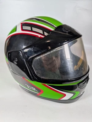 Casco de moto de nieve Z1R verde negro talla: S - NUEVO Foto 1 de 4