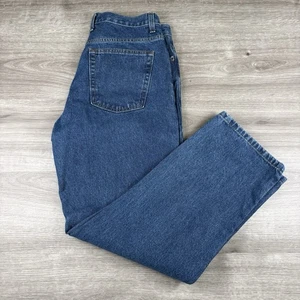 Pantalones de mezclilla Redhead para hombre talla 32 x 29 lavado oscuro azul 100 % algodón recto - Imagen 1 de 16