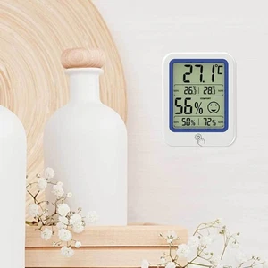 Home and Office Digital Thermometer with Fast Temperature and Humidity Updates - Picture 1 of 9