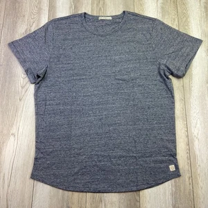 Marine Layer Shirt Mens XL Gray Re-Spun Pocket Tee Short Sleeve Casual NWOT - Picture 1 of 13