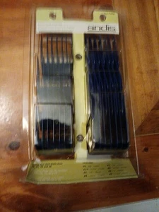 Andis 12990 Universal 8 Stück große Kamm Schermaschine Schutz Set NEU geöffnete Verpackung - Bild 1 von 5