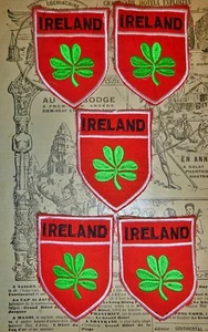 Ireland - Lot x 5 UN PATCH - Belgian Congo - Battle of Jadotville - 1970's make - Picture 1 of 3