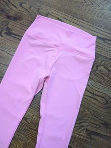 Wilo The Label Sz Small Ribbed High Rise Pink Women's Leggings - Picture 1 of 6
