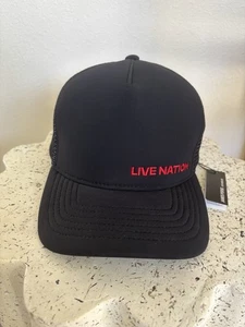 Rare James Perse Los Angeles x Live Nation Trucker Mesh Cap Hat Limited Edition - Picture 1 of 9