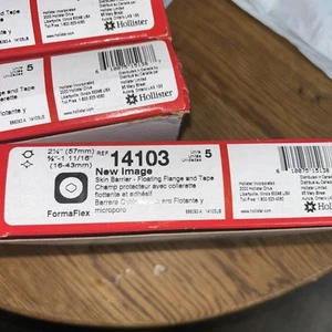 Hollister 14103  Skin Barrier, - 5 Pack New - Picture 1 of 3