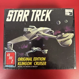 AMT Ertl Star Trek Original Edition Klingon Cruiser Model Kit Sealed #6743 Neu - Bild 1 von 4