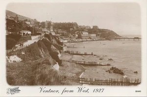 (cb34) Ventnor from West 1927 Repro - Postal Isla de Wight - Imagen 1 de 2