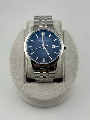 Raymond Weil Freelancer Blue Auto Steel Watch 2731-ST-50001 Brand New In Box - Image 1 of 4