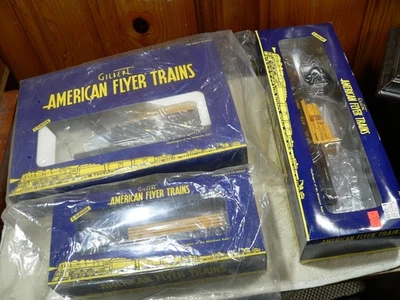 American Flyer 6-49037  & 49022  6-48470 MOW Maintenance of Way CARS  NEW - Image 1 of 4