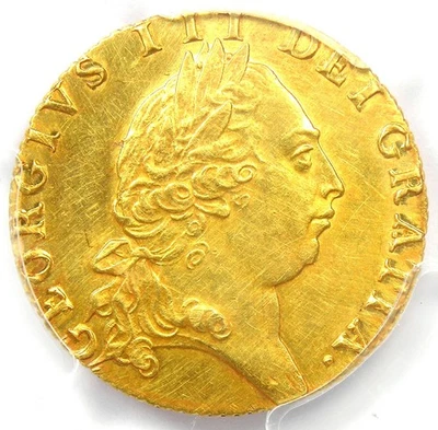 1791 Britain England George III Gold Guinea Coin 1G - Certified PCGS AU Details - Image 1 of 4