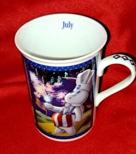 Pillsbury Doughboy INDEPENDENCE DAY Picnic July Collector's Mug Danbury Mint