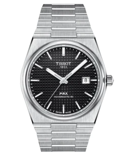 Tissot PRX T1374071105100 Powermatic 80 Automatik Uhr Black Dial Box & Papiere - Bild 1 von 7
