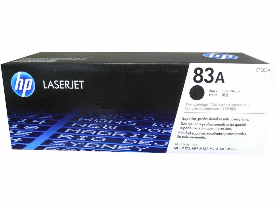HP 83A Original LaserJet Toner Cartridge - Black