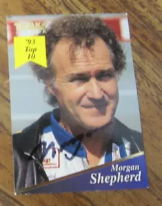 Morgan Shepherd Driver Autographed Signed 1994 Traks #21 Trading Card NASCAR - Picture 1 of 3