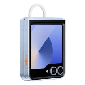 Samsung Clear Case with Ring for Galaxy Z Flip7FE /Flip6 - Clear - Picture 1 of 4