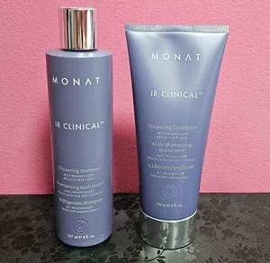 MONAT IR Clinical Thickening Shampoo & Conditioner - Reduce Hair Loss - SEALED - Picture 1 of 12