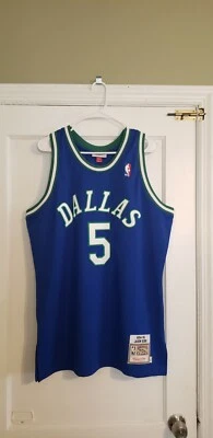 100% Authentic Mitchell & Ness 94/95 Jason Kidd Dallas Mavericks Jersey Sz 44 L - Image 1 of 4