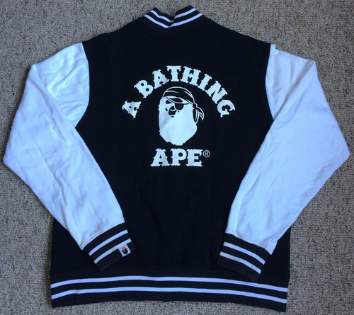 A BATHING APE (BAPE) Giacca Bomber OG Bape Pirate Store Esclusiva Taglia XL
