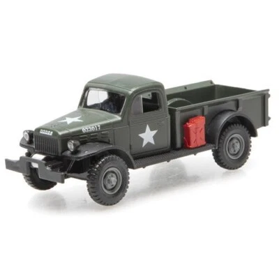 Denver Die-Cast 1:48 Scale 1947 Dodge Power Wagon - U.S ARMY MILITARY GREEN -New - Image 1 of 4