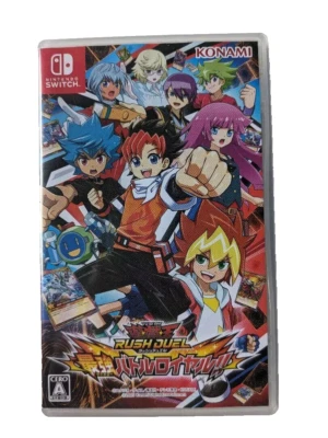 Yu-Gi-Oh Rush Duel Dawn of the Battle Royale Go Rush Nintendo Switch  from Japan - Image 1 of 3