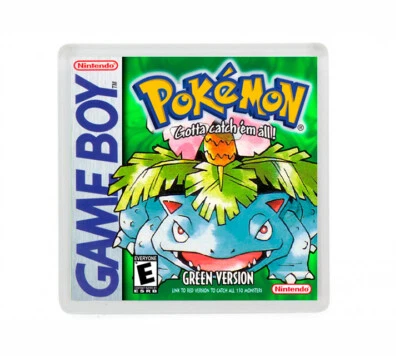 POKEMON GREEN VERDE NINTENDO GAME BOY FRIDGE MAGNET IMAN NEVERA
