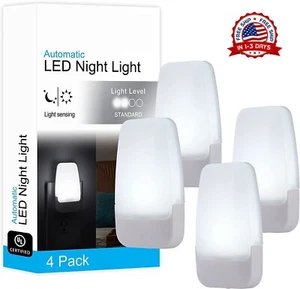 4 Luz De Noche Para Niños Enchufe Luces De Infantil Bebe Niñas Cuartos Bebes Set - Bild 1 von 8