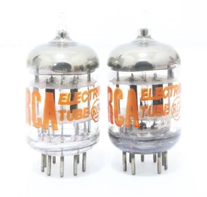Match 1 Pair RCA 5670 3 mica O getter TUBES 6N3 2C51 396A - Picture 1 of 7
