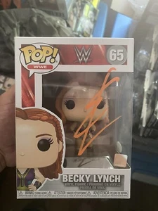 AUTOGRAPHED BECKY LYNCH FUNKO POP - Picture 1 of 2