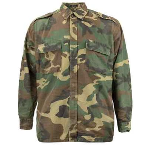 Camisa de campo croata Rip Stop Woodland camuflada, L a XXL, v. gd. cd usado., envío gratis - Imagen 1 de 10