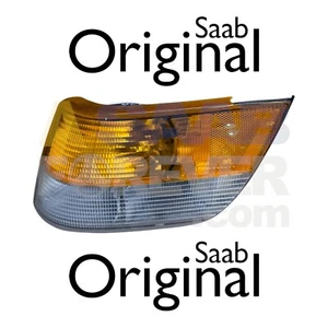 Conjunto de señal de giro delantera izquierda Saab 900 4014957 OEM USADO 1987-1993 RARO - Imagen 1 de 8