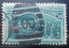 Usa - Columbian Expo 1893 - 15C Blue-Green - Sg243 Nice Postmark