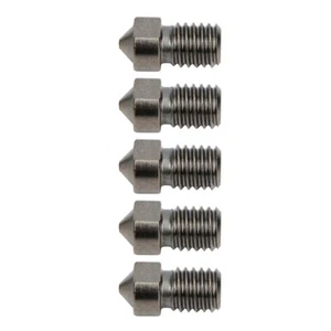 (0.4mm)5Pcs 3D Printer Nozzle Extruder Nozzles Hardened Steel Die Super Hard - Zdjęcie 1 z 12