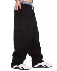 PRO 5 FLEECE CARGO SWEATPANTS Black 3XL - Picture 1 of 3