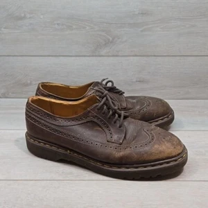 Zapatos de tractor gruesos Oxford de cuero para hombre Doc Dr. Martens de colección talla UK 11 US 12 - Imagen 1 de 12