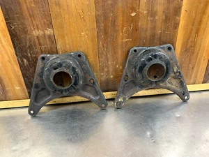 Triumph TR2-4 • Original Front Suspension Lower Spring Pan (x2), Used.    T4243 - Picture 1 of 7