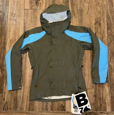 NEW BONFIRE GOLD JACKET Womens Snowboard Ski $169 XS CARGO ICE PLAIN WINTER - Image 1 of 4