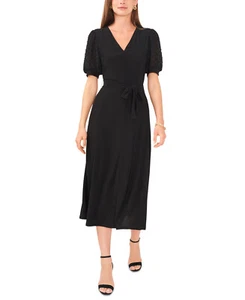 MSK Knit Swiss Dot Midi Dress MSRP $69 - Picture 1 of 3