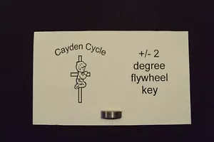 Honda XR80 CRF80 XR100 CRF100 flywheel key 2 degree offset - Foto 1 di 1
