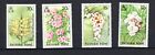 Ascension 1985 Set Blumen/Blumen Briefmarken (Michel 390/93) postfrisch