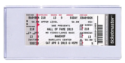 WWE DX D-Generation X Hall of Fame 2019 wrestling ticket stub Wrestlemania 35 Cover