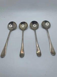 ROGER CO. INTL SILVERPLATE WINDSOR PATTERN 1884 CREAR LADLE SET OF 4 - Picture 1 of 5