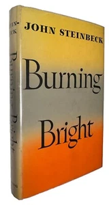 John Steinbeck - BURNING BRIGHT - 1st Edition/1st Printing - 1950 *NEAR MINT* - Picture 1 of 12