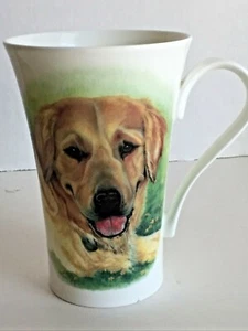 Tazza da lavoro RK Golden Retriever motivo cane 12 oz caffè tè ufficio regalo osso Cina - Foto 1 di 10