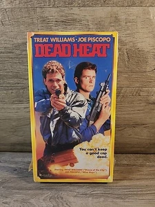 DEAD HEAT VHS VCR Tape NEW SEALED Horror Action Treat Williams Joe Piscopo - Foto 1 di 21