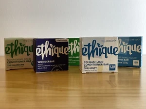 Brand New Sealed Ethique Shampoo/Conditioner Solid Hair Care Bar Selection - Picture 1 of 1