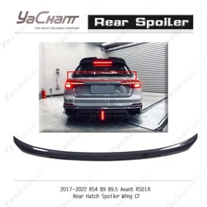 Kit CARBONO para 17-22 RS4 B9 B9.5 Avant RS01R alerón trasero alerón trasero maletero alerón trasero - Imagen 1 de 24