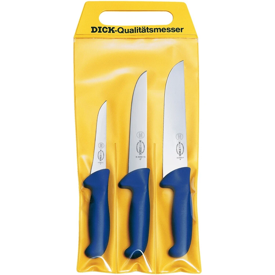 DICK Messer-Set ErgoGrip – 3-teilig
